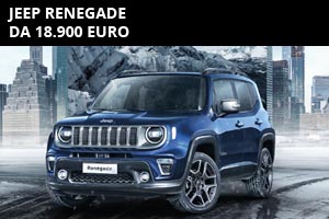 Jeep Renegade da 18.900 Euro con Be-Smart da Spazio a Torino