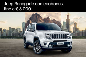 Jeep Renegade con finanziamento Be-Smart da Spazio a Torino