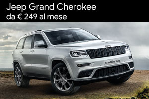 Jeep Grand Cherokee da 249 Euro al mese da Spazio a Torino