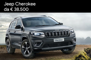 Jeep Cherokee tua da 38.500 Euro da Spazio a Torino