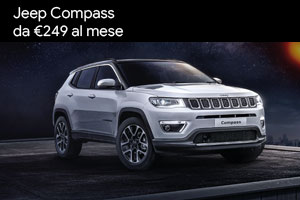 Jeep Compass tua a 249 euro al mese con Jeep Excellence da Spazio a Torino