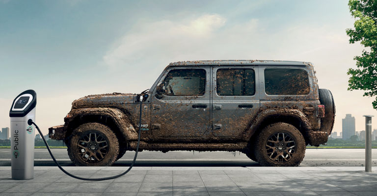 Nuova Jeep Wrangler 4xe con anticipo di 22.900 Euro e zero rate per due anni, da Spazio a Torino